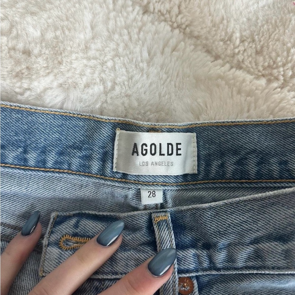 AGOLDE Women's Blue Jeans